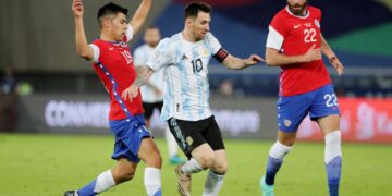 Copa America: Argentina held by Chile 1 - Egyptian Gazette Copa America: Argentina held by Chile