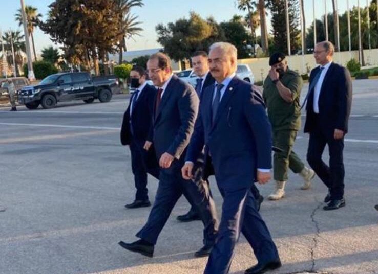 GIS chief arrives in Benghazi for talks with Haftar 2 - Egyptian Gazette GIS chief arrives in Benghazi for talks with Haftar 1 - Egyptian Gazette