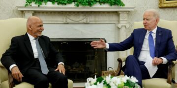 Biden urges Afghans to decide their future