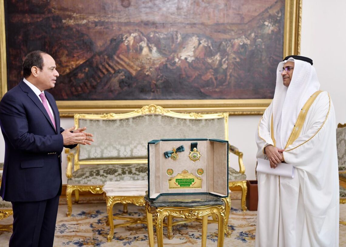 Sisi awarded Arab Parliament’s Leader Medal 11 - Egyptian Gazette