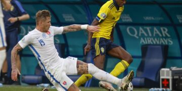 Euro 2020: Sweden beats Slovakia, Czechs draw with Croatia, England held by Scotland