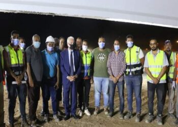 Fouda inspects Sharm-Dahab Bridge, visits Heavenly Cathedral