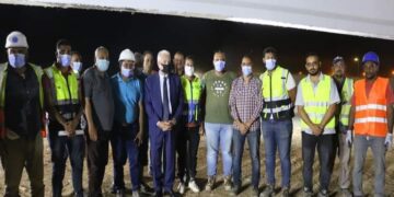 Fouda inspects Sharm-Dahab Bridge, visits Heavenly Cathedral