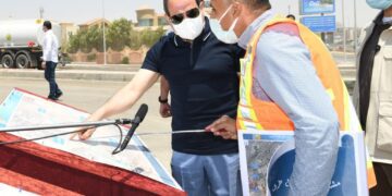 Sisi inspects Greater Cairo Ring Road overhaul  