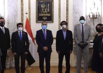 PM meets Nasser Fellowship team