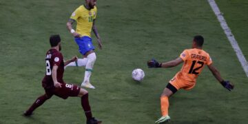 Brazil opens Copa America with win over Venezuela