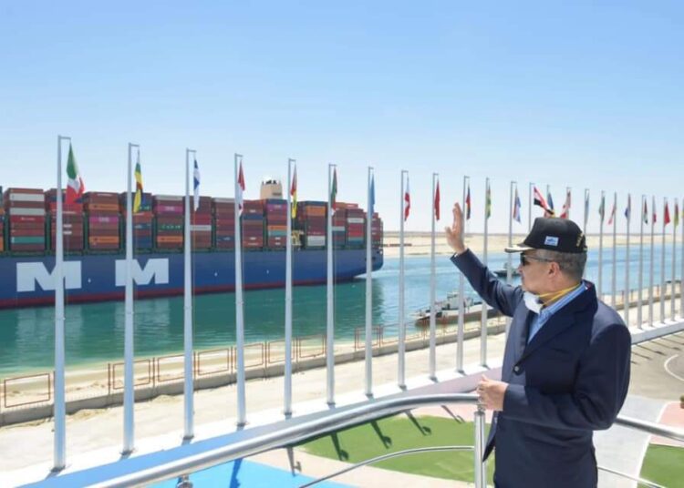 9,763 vessels transit Suez Canal in 1st half of 2021 1 - Egyptian Gazette