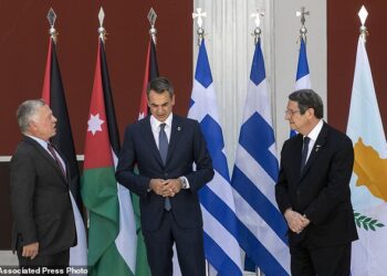 Seeking Mediterranean allies, Greece hosts Jordan’s king