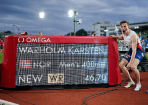 Norway's Warholm breaks world record 7 - Egyptian Gazette Norway's Warholm breaks world record 6 - Egyptian Gazette