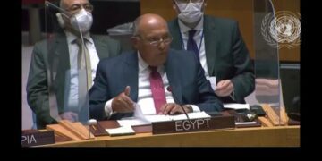 Hope, determination in Egypt as Security Council debates Nile dam issue 1 - Egyptian Gazette Egypt facing ‘existential threat’ due to Ethiopia’s GERD on Nile: FM tells UNSC