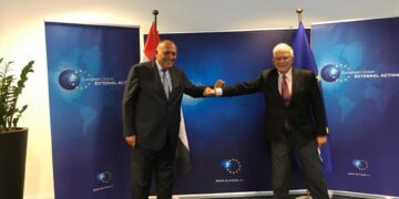 FM highlights Egypt vision to resolve regional crises in Brussels talks 1 - Egyptian Gazette FM highlights Egypt vision to resolve regional crises in Brussels talks