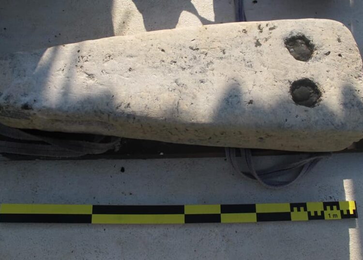 Archaeological mission unearths wreck of Ptolemaic-era warship in Alex. 1 - Egyptian Gazette