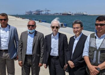 Japan ambassador visits site of Egypt’s 1st automotive terminal in East Port Said