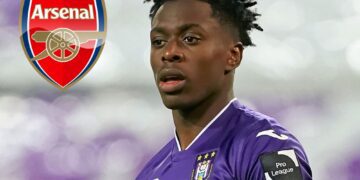Arsenal signs midfielder Lokonga from Anderlecht