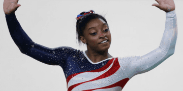 Who can beat Simone Biles? Only Simone Biles