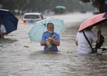 Central China’s Henan province swamped after heaviest rain in 1,000 years