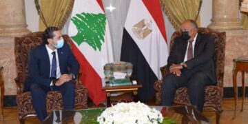 Shoukry expresses Egypt’s support to Lebanon  
