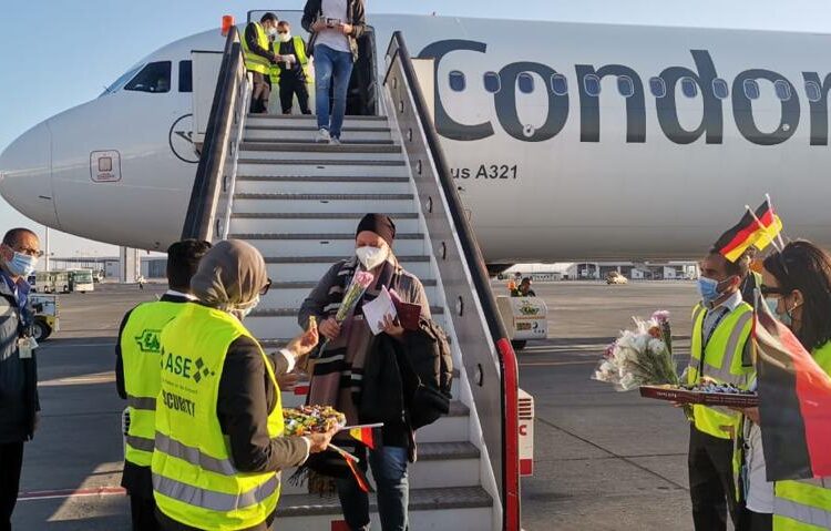 Hurghada receives first flight from Germany’s Düsseldorf 1 - Egyptian Gazette