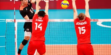 Olympics-Volleyball: Poland beats Japan, Brazil stuns US