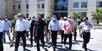 PM tours New Alamein City 1 - Egyptian Gazette PM tours New Alamein City
