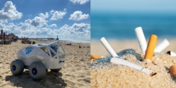 BeachBot uses AI to rid beaches of cigarette butts