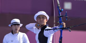 South Korea wins gold in archery’s mixed team