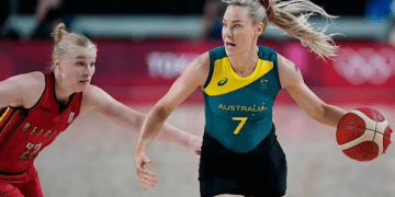 Olympics-Basketball: Belgium women beat Australia 85-70