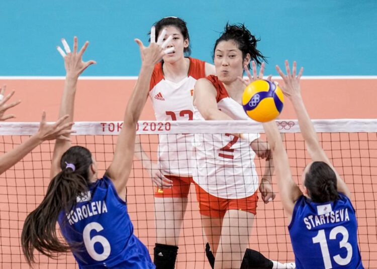 Defending women’s volleyball champ China drops 3rd straight 1 - Egyptian Gazette