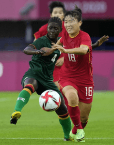 China draws 4-4 with Zambia in women's soccer 2 - Egyptian Gazette
