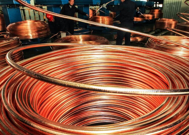 Copper climbs to 6-week high on floods in top buyer China 1 - Egyptian Gazette Copper prices rose on Monday as floods in top consumer China sparked demand hopes at a time when inventories were falling, while a softer dollar also supported prices.