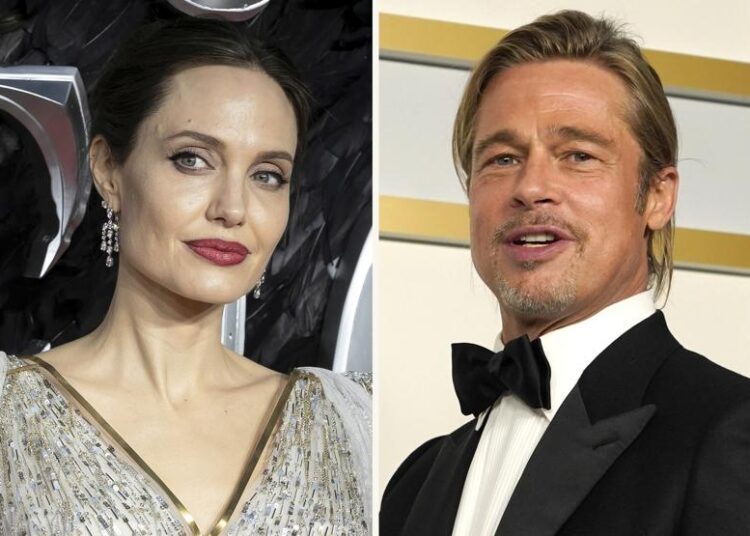 Angelina Jolie and Brad Pitt