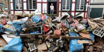 Once its strength, water now threatens Germany 1 - Egyptian Gazette Once its strength, water now threatens Germany