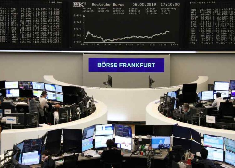 European stocks climb at end of volatile week 1 - Egyptian Gazette