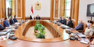 Sisi calls for periodic follow-up of construction works in NAC