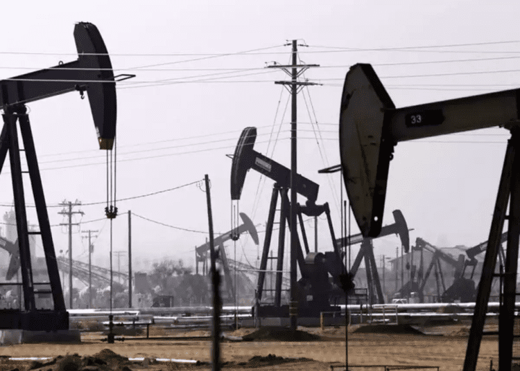 Oil prices stabilised on Tuesday after slumping around 7 per cent in the previous session amid a broader market retreat led by concerns about a resurgence of COVID-19 infections.