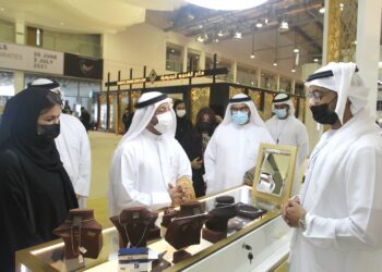 Sheikh Abdullah bin Salem Al Qasimi inaugurates 2nd “Jewels of Emirates” Show at Expo Centre Sharjah