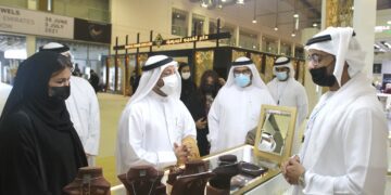 Sheikh Abdullah bin Salem Al Qasimi inaugurates 2nd “Jewels of Emirates” Show at Expo Centre Sharjah