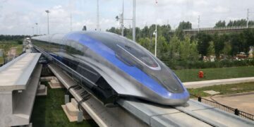 China unveils 600 kph maglev train 1 - Egyptian Gazette China unveils 600 kph maglev train