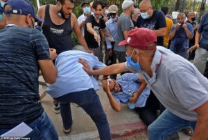 Clashes in Tunisia after president ousts PM amid Covid protests 5 - Egyptian Gazette Clashes in Tunisia after president ousts PM amid Covid protests 4 - Egyptian Gazette