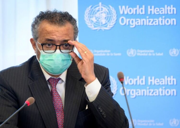 WHO director-general Tedros Adhanom