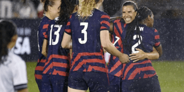 US women beat Mexico in Olympic tune-up