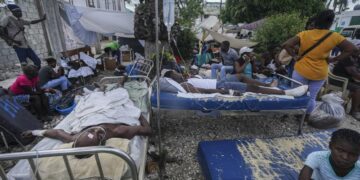 Tropical storm drenching earthquake-stricken Haiti