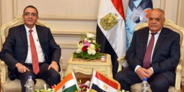 Egypt, India discuss boosting cooperation in training human cadres 1 - Egyptian Gazette Egypt, India discuss boosting cooperation in training human cadres