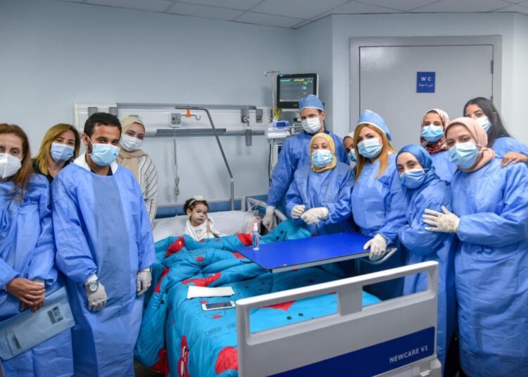 The second case of a child suffering from Spinal Muscular Atrophy (SMA) has received injection as part of her gene therapy at Cairo's Nasser Institute hospital.