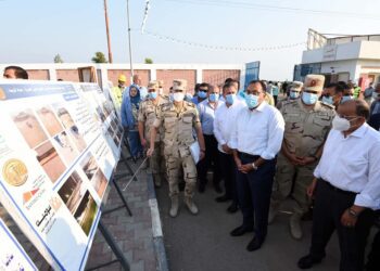 PM inspects Decent Life’s projects in village in Menoufiya