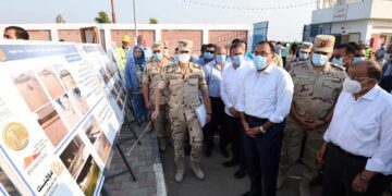 PM inspects Decent Life’s projects in village in Menoufiya