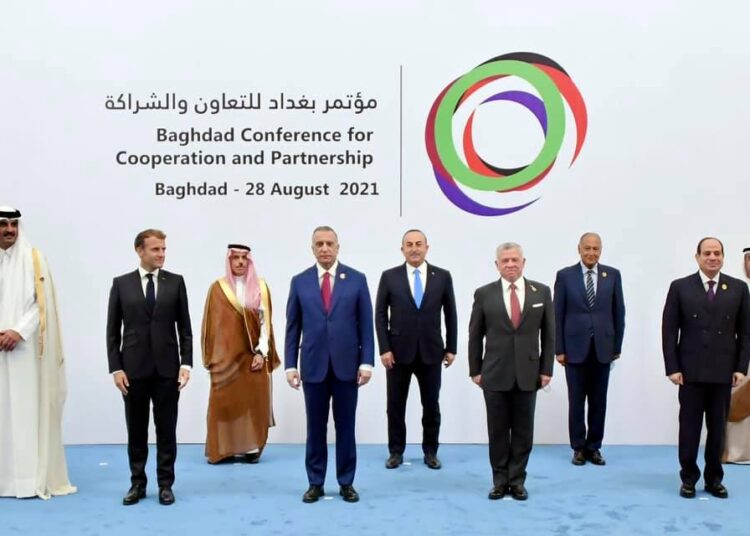 President Abdel Fattah El Sisi took part on Saturday in Baghdad Conference for Co-operation and Partnership, attended by a raft of regional and international leaders.