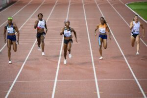 Shelly-Ann beats queen Elaine at IAAF Diamond League 2 - Egyptian Gazette