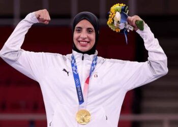Feryal wins historic gold medal for Egypt