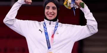 Feryal wins historic gold medal for Egypt